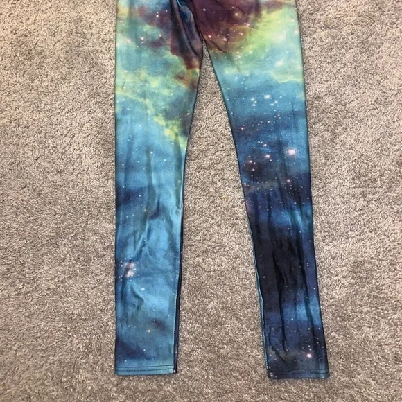 Lotus Leggings Multicolor Galaxy leggings size M - Picture 9 of 9